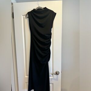 The Maya Ruched Cowl- Neck Dress by Anthropologie